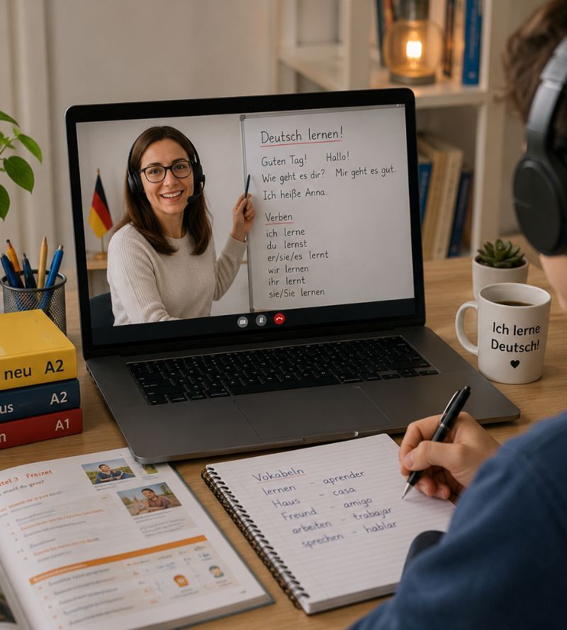 Clases de alemán online