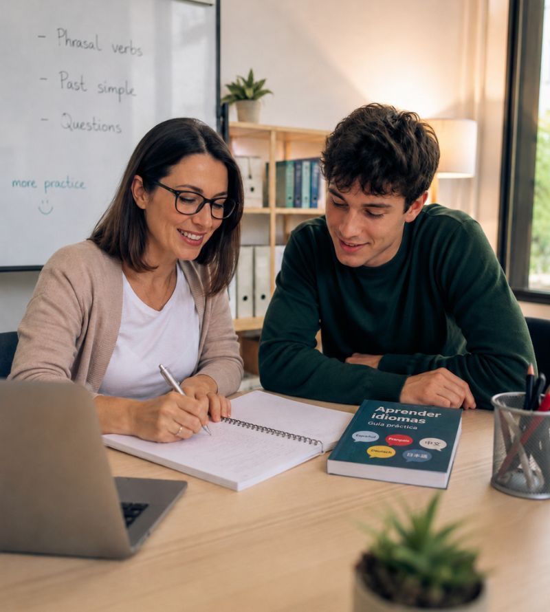 Clases de catalán, chino, japonés, ruso y otros idiomas en castelldefels y online
