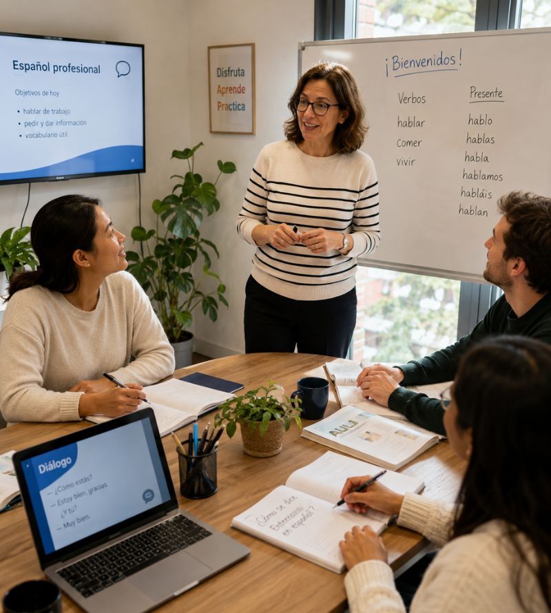 Formación de idiomas a medida para empresas