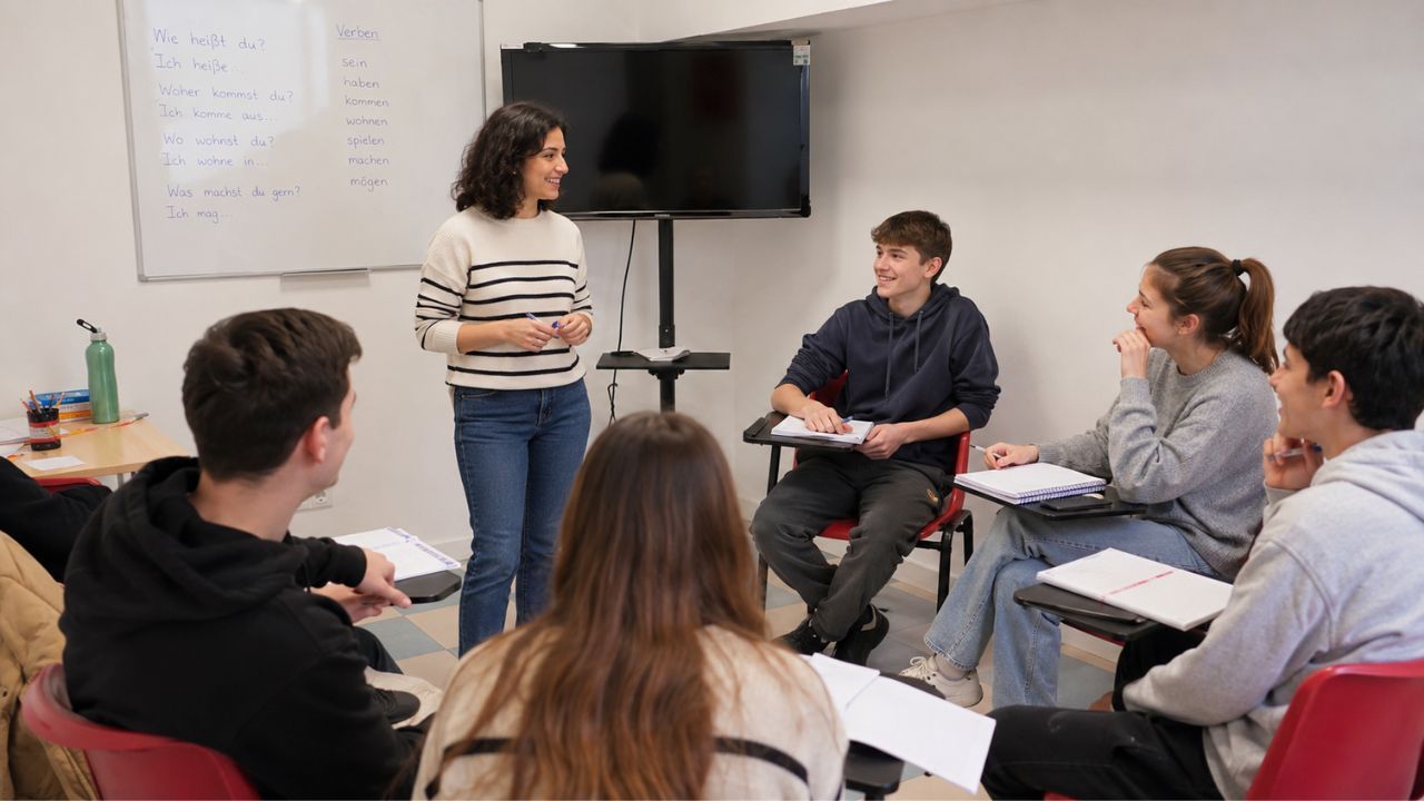 cómo trabajamos en las clases de alemán